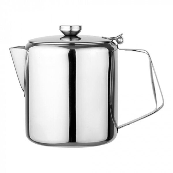 Koffiekan | RVS | Gepolijst | Met Deksel | 1.5L | Ø120x150(h)mm