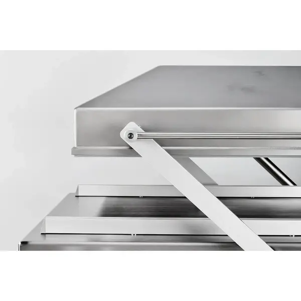 Vacumeermachine | POLAR | Seallengte 4x 840mm (Voor/Achter) | Sealkamers 2x 840x830x255mm | Sealtijd 15-30sec | Wielen (Geremd) | 1900x1295x1450(h)mm