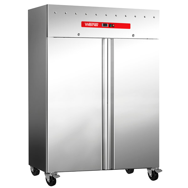 Vrieskast | 1175L (2/1 GN) | RVS | -10°C/-20°C | Statisch + Ventilator | Wielen (Geremd) | 1340x810x1989(h)mm