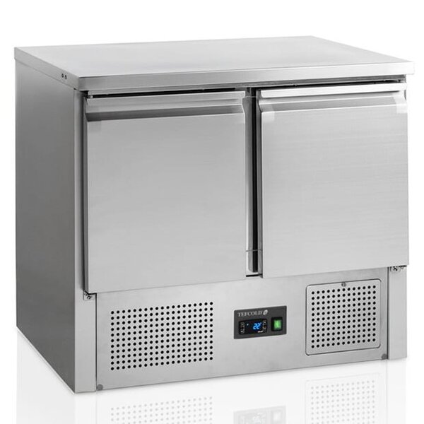 Vrieswerkbank | 260L | 2 Deuren (1/1 GN) | -10°C/-20°C | Statisch + Ventilator | 943x700x877(h)mm