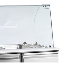 Tefcold Glasopzet | Tefcold Saladette SA1365 (TOP-16487) 