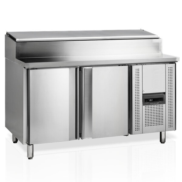 Saladette | 362L | 2 Deuren (EN600x400) | Boven 8x 1/3 GN | +2°C/+10°C | Geforceerd | Klapdeksel | 1510x800x880/1080(h)mm