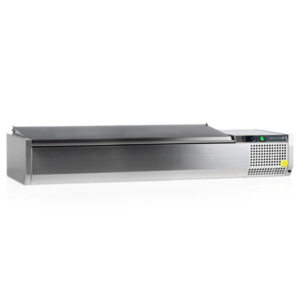 Opzetkoelvitrine | VK38 | 6x 1/3 GN + 2x 1/6 GN | +2°C/+10°C | 1600x395x260(h)mm
