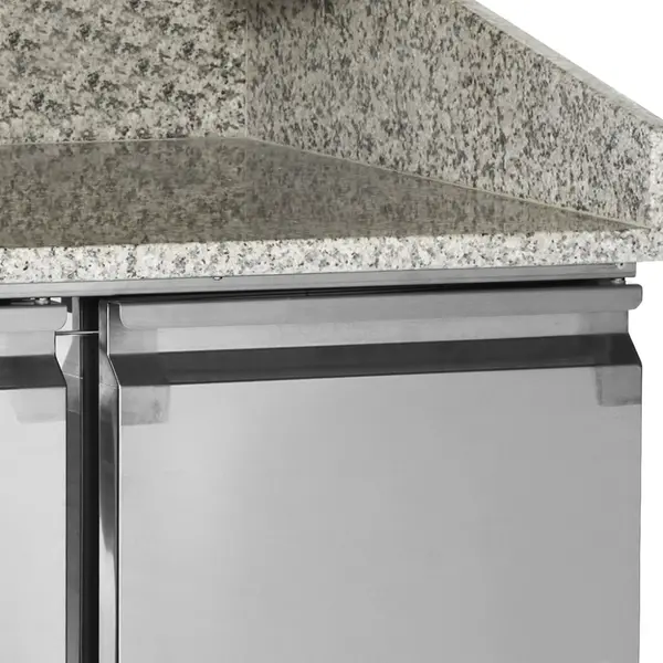 Pizzawerkbank | 400L | 3 Deuren (1/1 GN) | +2°C/+10°C | Statisch + Ventilator | 1365x700x890/1011(h)mm