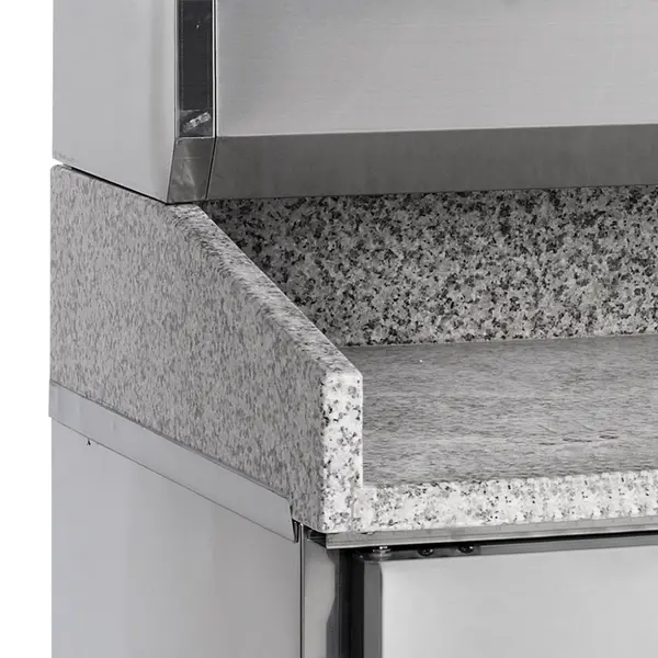 Pizzawerkbank | 390L | 2 Deuren (EN600x400) | +2°C/+10°C | Geforceerd | 1510x800x850/1000(h)mm