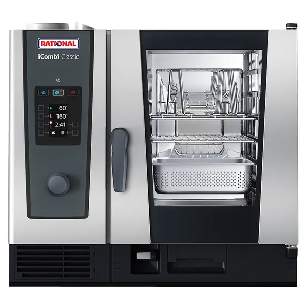 Combisteamer | iCombi Classic | Elektrisch | 6 Niveaus (1/1 GN) | 30°C/300°C | 10.8kW (400V) | 850x842x804(h)mm