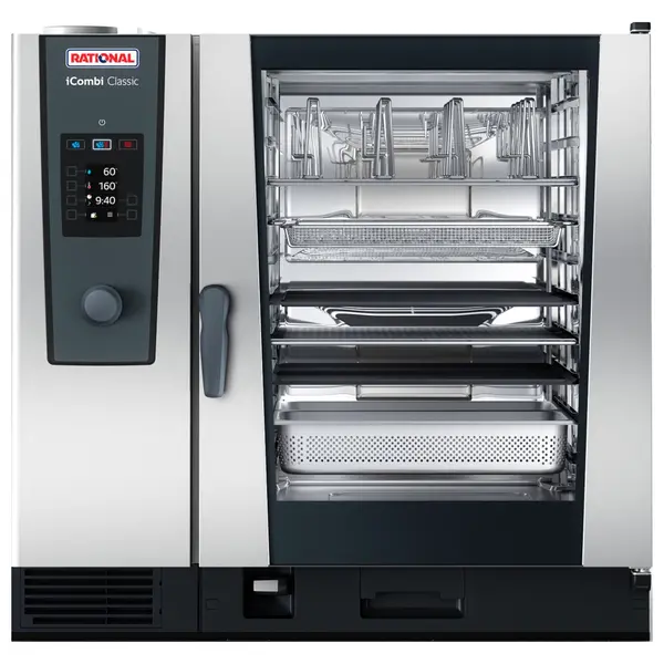 Combisteamer | iCombi Classic | Elektrisch | 10 Niveaus (2/1 GN) | 30°C/300°C | 37.4kW (400V) | 1072x1042x1064(h)mm