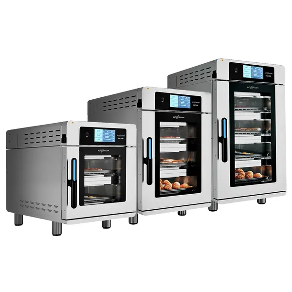 High Speed Oven | VECTOR | 3x 1/1 GN (Onafhankelijk Instelbaar) | 30°C/256°C | 9.6kW (400V) | Touchscreen | Optioneel WiFi + App | 533x993x904(h)mm