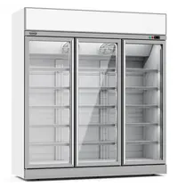 CombiSteel Koelkast | 1530L | Wit | 0°C/+10°C | Geforceerd | 0.74kW | Klapdeuren | Wielen (Geremd) | 1880x710x2092(h)mm 