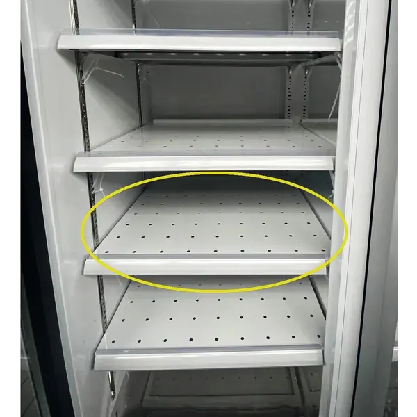 Geperforeerd Schap (Midden) | CombiSteel Koelingen | Wit