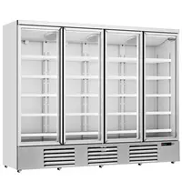 CombiSteel Koelkast | 2025L | Wit | 0°C/+10°C | Geforceerd | 1.43kW | Klapdeuren | Wielen (Geremd) | 2508x710x1997(h)mm 