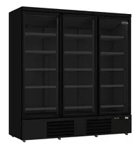 CombiSteel Koelkast | 1530L | Zwart | 0°C/+10°C | Geforceerd | Draaideuren | Wielen (Geremd) | 1880x710x1997(h)mm 
