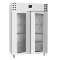 CombiSteel Koelkast | 1400L (2/1 GN) | RVS |  -2°C/+8°C | Geforceerd | 0.3kW | Klapdeuren | 1400x810x2050(h)mm 