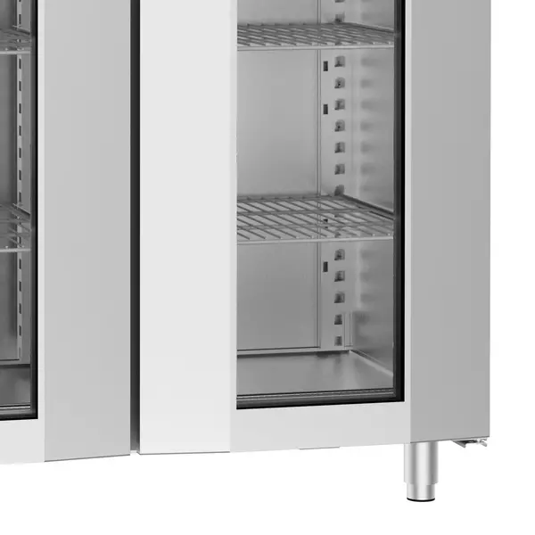 Koelkast | 1400L (2/1 GN) | RVS |  -2°C/+8°C | Geforceerd | 0.3kW | Klapdeuren | 1400x810x2050(h)mm