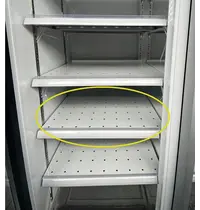 CombiSteel Geperforeerd Schap | CombiSteel Koelkast COM-7455.2212 | Wit 