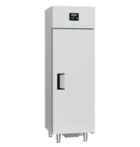 CombiSteel Viskoelkast | PRO LINE | 400L | RVS | -5°C/0°C | Statisch | Incl. 5 Visbakken | 600x600x1950(h)mm