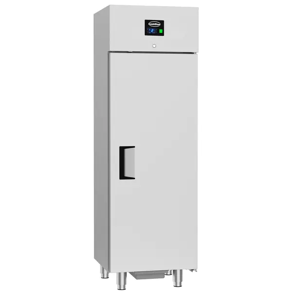 Viskoelkast | PRO LINE | 400L | RVS | -5°C/0°C | Statisch | Incl. 5 Visbakken | 600x600x1950(h)mm