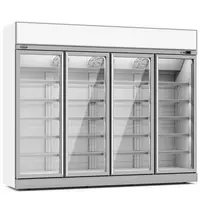 CombiSteel Vrieskast | INS | 2060L | Wit | -18°C/-22°C | Geforceerd | Draaideuren | Wielen (Geremd) | 2508x710x2092(h)mm