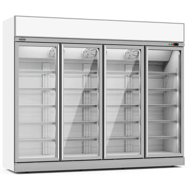 Vrieskast | 2060L | Wit | -18°C/-22°C | Geforceerd | 2.53kW | Wielen (Geremd) | 2508x710x2092(h)mm