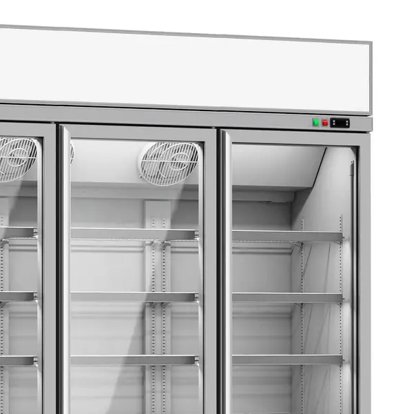 Vrieskast | 2060L | Wit | -18°C/-22°C | Geforceerd | 2.53kW | Wielen (Geremd) | 2508x710x2092(h)mm