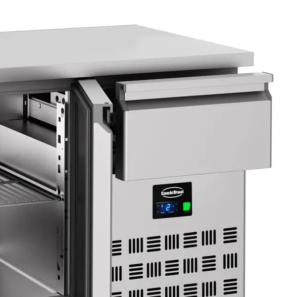 Koelwerkbank | 632L | 4 Deuren (1/1 GN) + 1 Lade | -2°C/+8°C | Geforceerd | 0.45kW | 2330x700x850(h)mm
