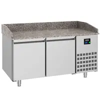 CombiSteel Pizzawerkbank | 380L | 2 Deuren (EN600x400) | -2°C/+8°C | Geforceerd | 0.2kW | 1550x800x1080(h)mm