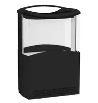 CombiSteel Impulskoeler | 110L | Zwart | +2°C/+15°C | Geforceerd | Wielen | 655x424x986(h)mm 