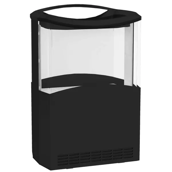 Impulskoeler | 110L | Zwart | +2°C/+15°C | Geforceerd | Wielen | 655x424x986(h)mm