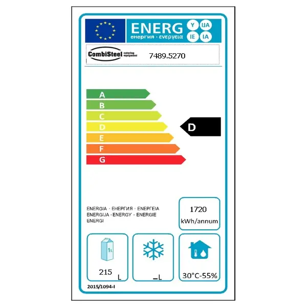 Barkoelkast | PRO LINE | 320L | Zwart | -2°C/+8°C | Geforceerd | Draaideuren | 1380x550x950(h)mm