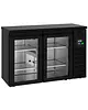 CombiSteel Barkoelkast | PRO LINE | 320L | Zwart | -2°C/+8°C | Geforceerd | Draaideuren | 1380x550x950(h)mm 