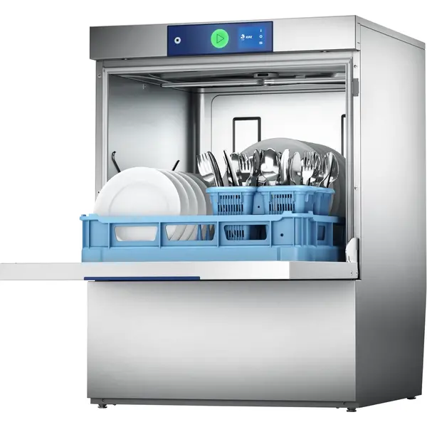 Horeca Vaatwasser Hobart | FXB | Mand 500x500 | 400V | Afvoerpomp | Zeeppomp | Naglanspomp | 600x603x825(h)mm