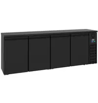 CombiSteel Barkoelkast | PRO LINE | 680L | Zwart | -2°C/+8°C | Geforceerd | Draaideuren | 2490x550x950(h)mm