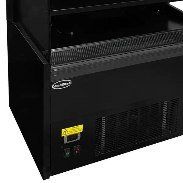 Wandkoeling | Zwart | +2°C/+8°C | Geforceerd | 4 Schappen | 1.29kW | Intern Nachtgordijn | 1300x660x1500(h)mm