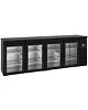 CombiSteel Barkoelkast | PRO LINE | 680L | Zwart | -2°C/+8°C | Geforceerd | Draaideuren | 2490x550x950(h)mm 