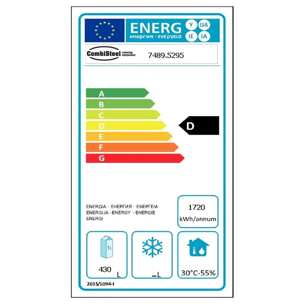 Barkoelkast | PRO LINE | 680L | Zwart | -2°C/+8°C | Geforceerd | Draaideuren | 2490x550x950(h)mm
