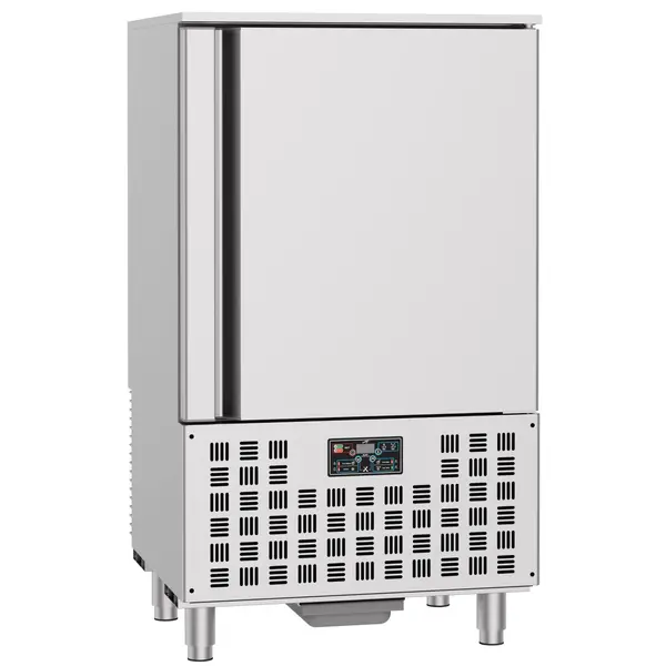 Blastschiller | PRO LINE | 10 Niveaus (1/1 GN) | Max. 30kg (Koelen) / 25kg (Vriezen) | 2.2kW (230V) | 800x750x1410(h)mm