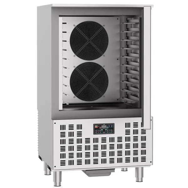 Blastschiller | PRO LINE | 10 Niveaus (1/1 GN) | Max. 30kg (Koelen) / 25kg (Vriezen) | 2.2kW (230V) | 800x750x1410(h)mm