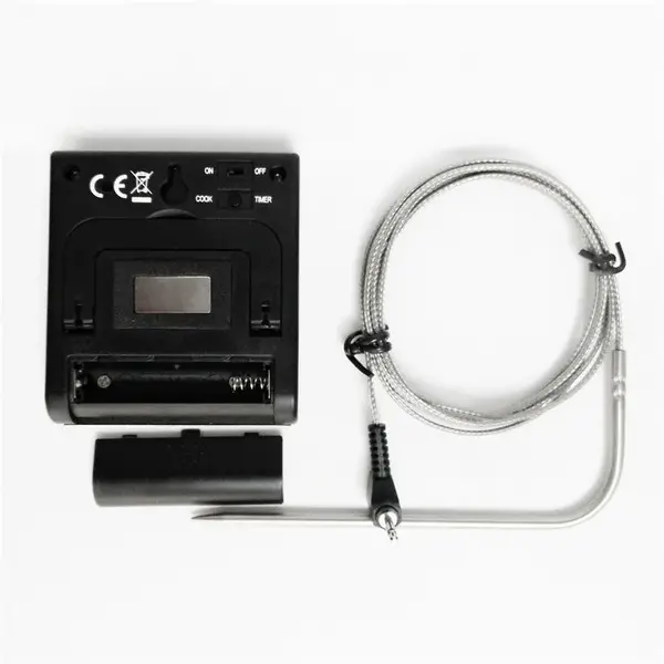Braadthermometer | Digitaal | Sonde (Kabel) | -50°C/+300°C | Timer | 65x70x17(h)mm