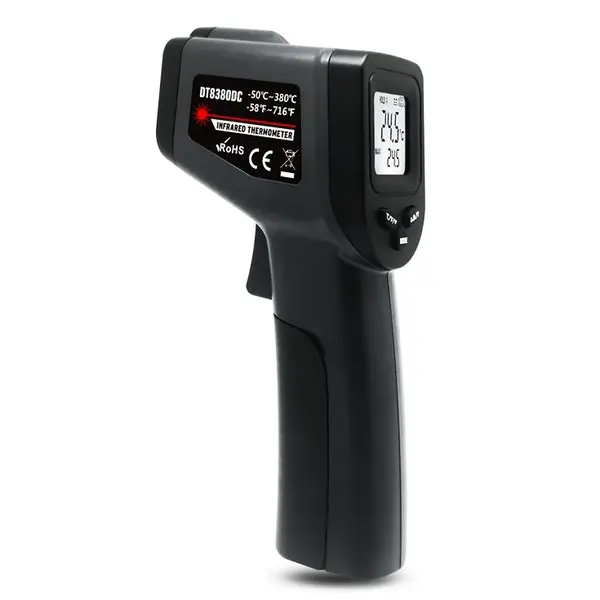 Thermometer | Digitaal | Infrarood | -50°C/+380°C | Laserrichter