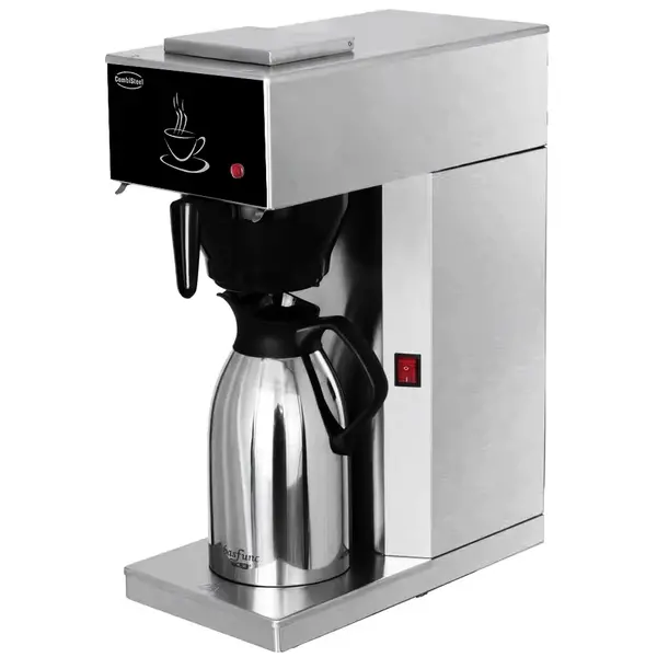 Koffiezetapparaat | RVS | Enkel | 1.8L | Incl. RVS Thermoskan | 1.9kW (230V) | 205x405x527(h)mm