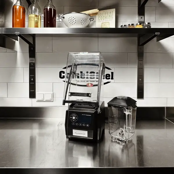 Blender | 2L | Instelbare Snelheid (≤30.000RPM) | 1.5kW (230V) | Geluidskap | Programmering | BPA-Vrij | 220x260x510(h)mm