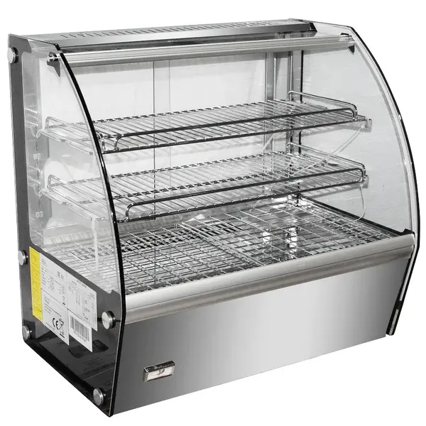 Warmhoudvitrine 100L | 230V | Aantal roosters 1 | 682x450x675(h)mm