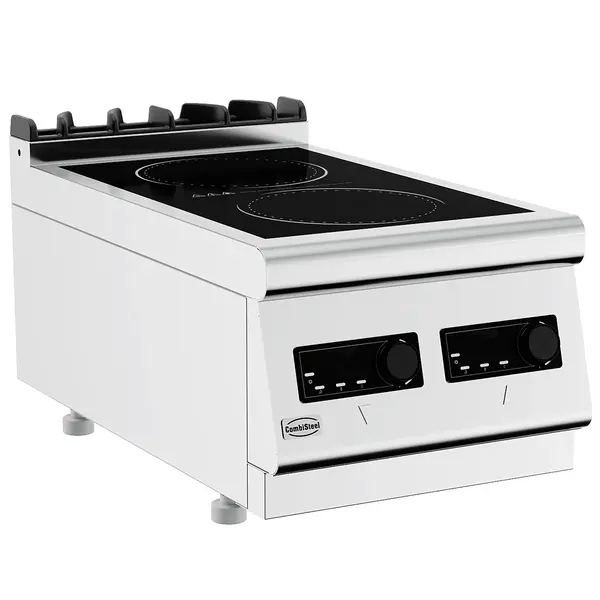 Inductiefornuis | BASE 700 | 2 Kookpunten | 7kW (230V) | 400x700x300(h)mm