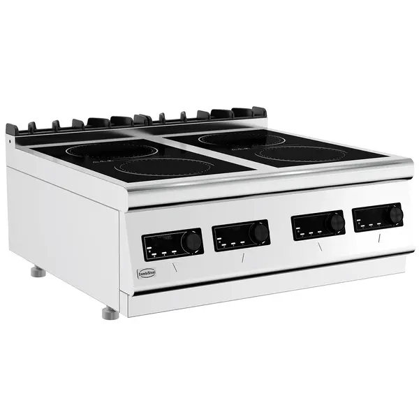 Inductiefornuis | BASE 700 | 4 Kookpunten | 14kW (400V) | 800x700x300(h)mm