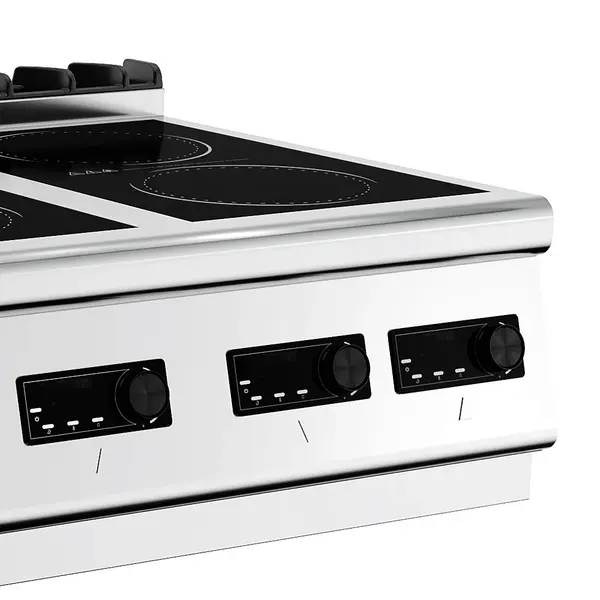 Inductiefornuis | BASE 700 | 4 Kookpunten | 14kW (400V) | 800x700x300(h)mm