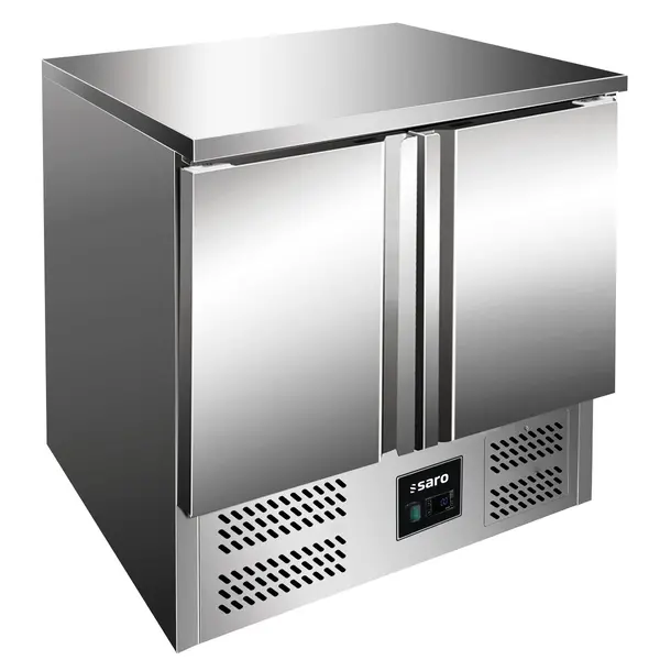 Vrieswerkbank | 201L | 2 Deuren (1/1 GN) | -10°C/-20°C | Statisch + Ventilator | 943x700x855(h)mm