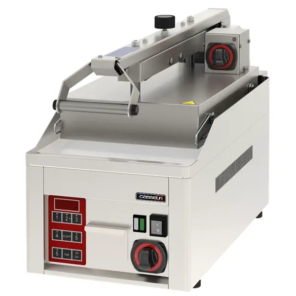 Mossel-Contactgrill | Enkel | Glad Oppervlak 320x480 (Verchroomd) | 50°C/300°C | 6kW (2x 230V) | 330x760x470(h)mm