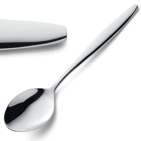 Koffielepels | FLORENCE | RVS | 12 Stuks | Lengte 130mm