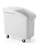 HENDI Voedseltrolley | Kunststof | 81L | Wielen (Geremd) | Incl. Schep | 333x743x711(h)mm 
