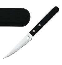 Amefa Steakmessen | RVS/Kunststof | 12 Stuks | Lengte 210mm 